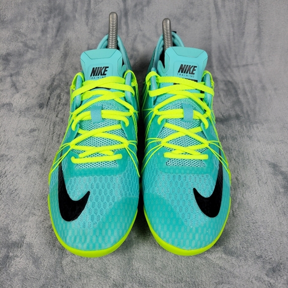 Nike Free 1.0 Cross Bionic‎ Teal Cross Training Shoes Women Size 7.5 718841-400 - Picture 3 of 9